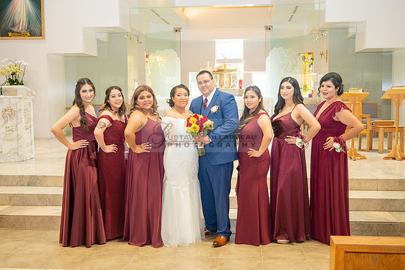 LINK #2 - Xochitl and Luis wedding ceremony at St. Peter Chanel Catholic C