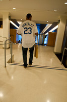 enagement pictures at Los Angeles Dodgers Stadium, www.gustavovillarrealphotography.com, 323-633-8283