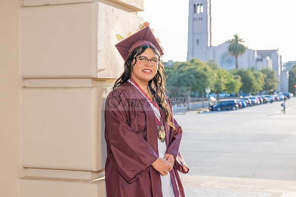 Alexis DiPrima, graduation photoshoot at Rosemead High School in Rosemead Ca, by Gustavo Villarreal Photography, 323-633-8283, www.gustavovillarreal.com