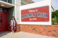 Alexis DiPrima, graduation photoshoot at Rosemead High School in Rosemead Ca, by Gustavo Villarreal Photography, 323-633-8283, www.gustavovillarreal.com