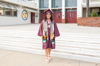 Alexis DiPrima, graduation photoshoot at Rosemead High School in Rosemead Ca, by Gustavo Villarreal Photography, 323-633-8283, www.gustavovillarreal.com