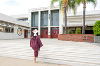 Alexis DiPrima, graduation photoshoot at Rosemead High School in Rosemead Ca, by Gustavo Villarreal Photography, 323-633-8283, www.gustavovillarreal.com