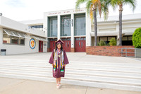 Alexis DiPrima, graduation photoshoot at Rosemead High School in Rosemead Ca, by Gustavo Villarreal Photography, 323-633-8283, www.gustavovillarreal.com