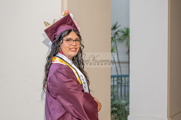Alexis DiPrima, graduation photoshoot at Rosemead High School in Rosemead Ca, by Gustavo Villarreal Photography, 323-633-8283, www.gustavovillarreal.com