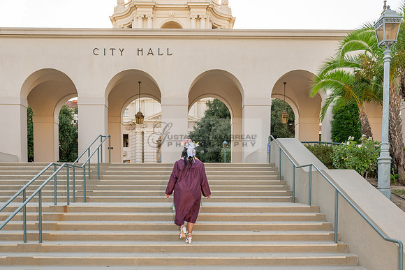 Alexis DiPrima, graduation photoshoot at Rosemead High School in Rosemead Ca, by Gustavo Villarreal Photography, 323-633-8283, www.gustavovillarreal.com