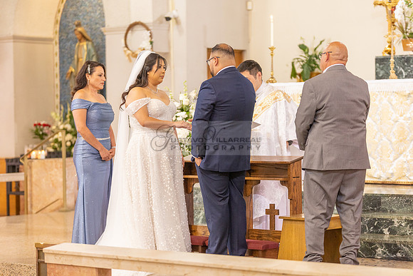 Thalial and Francisco wedding reception at La Mirada Golf course in