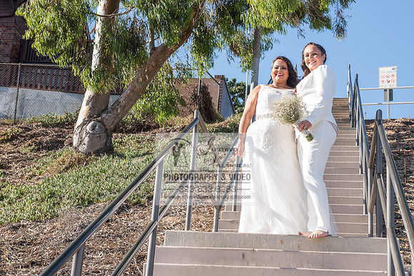JENNIFER AND CYNTHIA glbt wedding photography and video at Long Beach Museum of Art in Long Beach Ca, www.gustavovillarreal.com, 323-633-8283