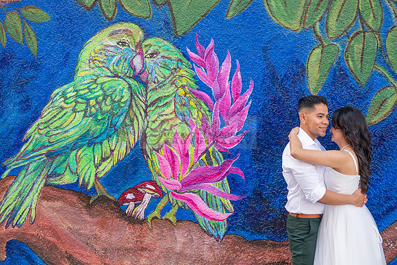 Margarita and Quintiliano engagement, weddings, quinceaneras, photos at La 4th st in Santa ana Ca. Gustavo Villarreal Photography, videographer, 323-633-8283