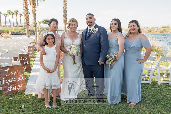 Don and Nancy wedding reception, ceremony,  photographer and vid
