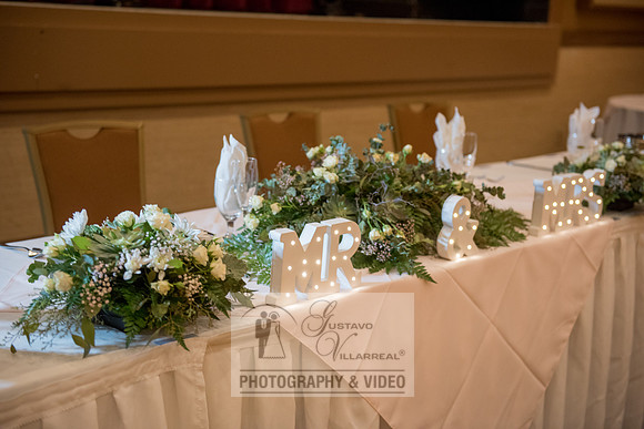 Don and Nancy wedding reception, ceremony,  photographer and vid
