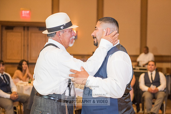 Don and Nancy wedding reception, ceremony,  photographer and vid