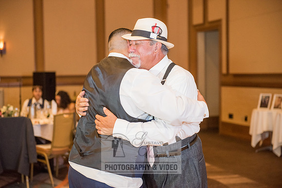 Don and Nancy wedding reception, ceremony,  photographer and vid