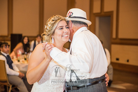 Don and Nancy wedding reception, ceremony,  photographer and vid