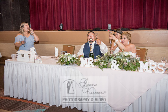 Don and Nancy wedding reception, ceremony,  photographer and vid