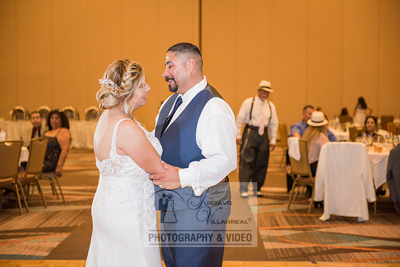 Don and Nancy wedding reception, ceremony,  photographer and vid