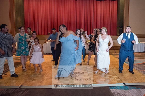 Don and Nancy wedding reception, ceremony,  photographer and vid