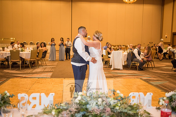 Don and Nancy wedding reception, ceremony,  photographer and vid