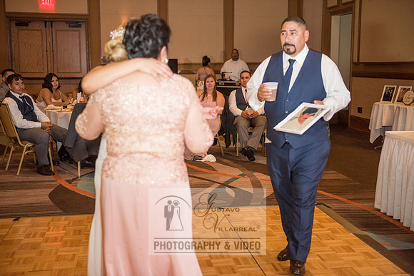 Don and Nancy wedding reception, ceremony,  photographer and vid