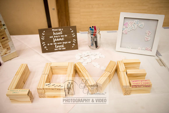 Don and Nancy wedding reception, ceremony,  photographer and vid