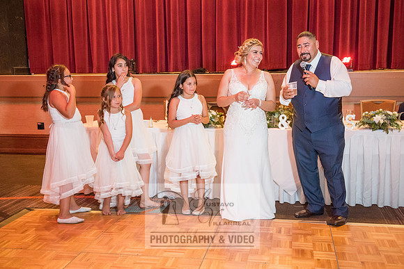 Don and Nancy wedding reception, ceremony,  photographer and vid