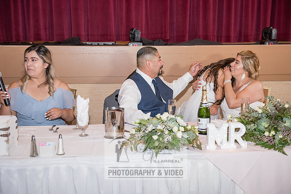 Don and Nancy wedding reception, ceremony,  photographer and vid