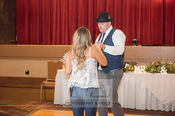 Don and Nancy wedding reception, ceremony,  photographer and vid