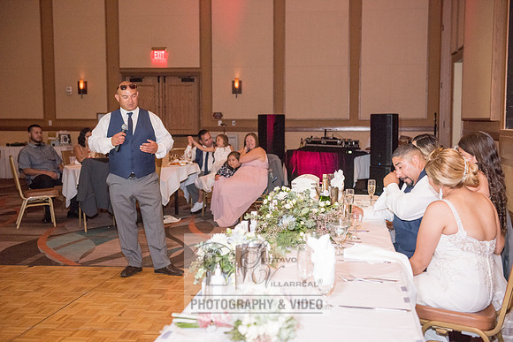 Don and Nancy wedding reception, ceremony,  photographer and vid
