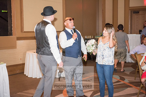 Don and Nancy wedding reception, ceremony,  photographer and vid