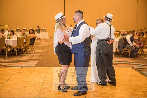 Don and Nancy wedding reception, ceremony,  photographer and vid