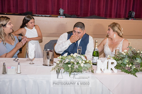 Don and Nancy wedding reception, ceremony,  photographer and vid