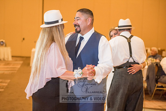 Don and Nancy wedding reception, ceremony,  photographer and vid