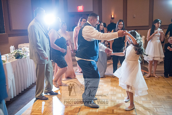 Don and Nancy wedding reception, ceremony,  photographer and vid