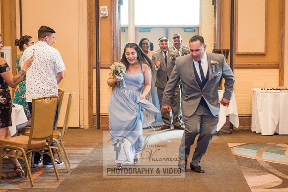 Don and Nancy wedding reception, ceremony,  photographer and vid