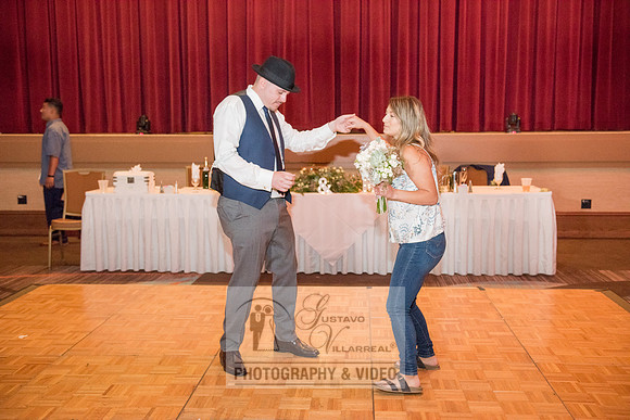 Don and Nancy wedding reception, ceremony,  photographer and vid