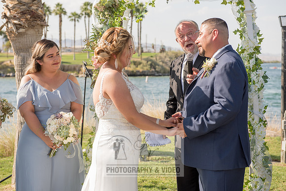 Don and Nancy wedding reception, ceremony,  photographer and vid
