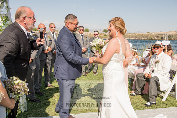 Don and Nancy wedding reception, ceremony,  photographer and vid