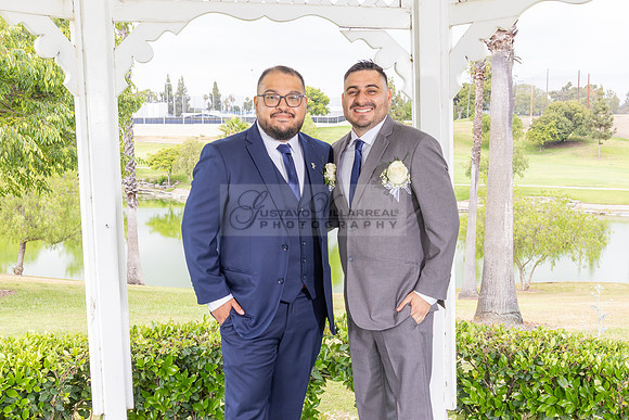 Thalial and Francisco wedding reception at La Mirada Golf course in