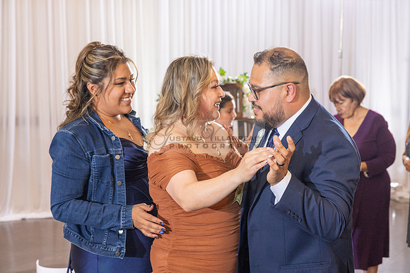 Thalial and Francisco wedding reception at La Mirada Golf course in