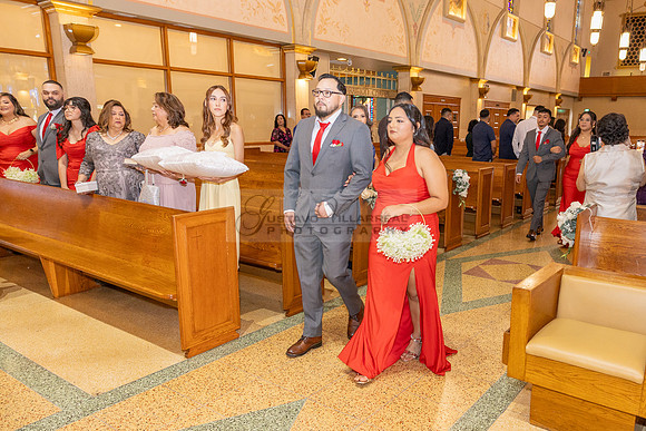 Bryan and Jocelyn wedding ceremony at St Joseph Catholic church in Hawthorne Ca, reception at Lupitas Banquet Hall in Los Angeles Ca. Gustavo Villarreal photography, videographer, 323-633-8283, www.gu