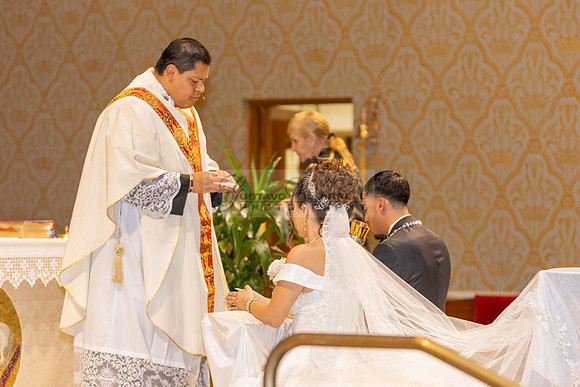 Bryan and Jocelyn wedding ceremony at St Joseph Catholic church in Hawthorne Ca, reception at Lupitas Banquet Hall in Los Angeles Ca. Gustavo Villarreal photography, videographer, 323-633-8283, www.gu