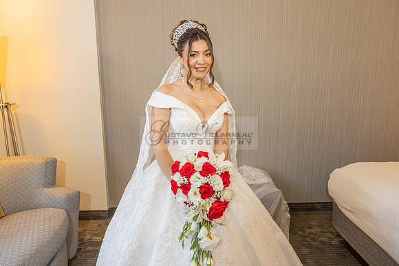 Bryan and Jocelyn wedding ceremony at St Joseph Catholic church in Hawthorne Ca, reception at Lupitas Banquet Hall in Los Angeles Ca. Gustavo Villarreal photography, videographer, 323-633-8283, www.gu