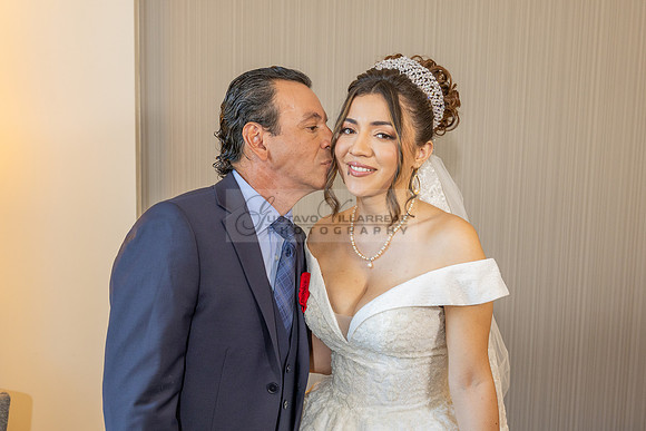 Bryan and Jocelyn wedding ceremony at St Joseph Catholic church in Hawthorne Ca, reception at Lupitas Banquet Hall in Los Angeles Ca. Gustavo Villarreal photography, videographer, 323-633-8283, www.gu