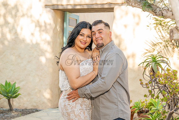 Jessica and Cory engagement photo session at Our Lady of Mount C