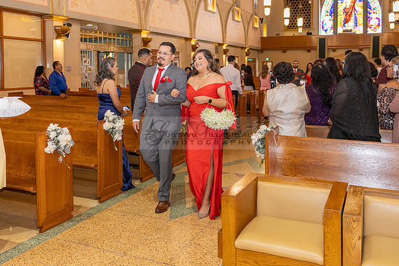 Bryan and Jocelyn wedding ceremony at St Joseph Catholic church in Hawthorne Ca, reception at Lupitas Banquet Hall in Los Angeles Ca. Gustavo Villarreal photography, videographer, 323-633-8283, www.gu