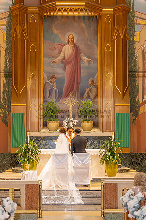 Bryan and Jocelyn wedding ceremony at St Joseph Catholic church in Hawthorne Ca, reception at Lupitas Banquet Hall in Los Angeles Ca. Gustavo Villarreal photography, videographer, 323-633-8283, www.gu