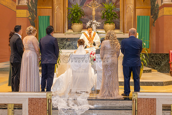 Bryan and Jocelyn wedding ceremony at St Joseph Catholic church in Hawthorne Ca, reception at Lupitas Banquet Hall in Los Angeles Ca. Gustavo Villarreal photography, videographer, 323-633-8283, www.gu