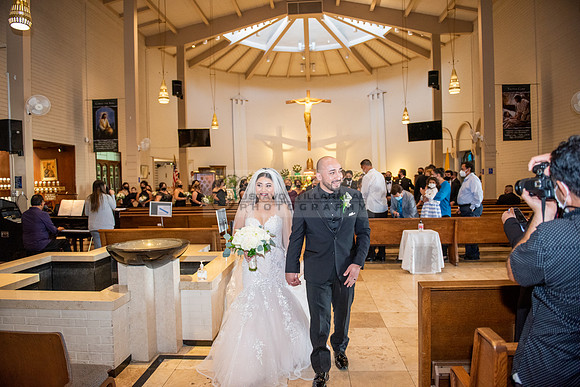 LINK 1 - K & H wedding ceremony at St Hilary Parish Catholic Church, Reception at Double Tree Hotel in Norwalk Ca, wedding photos at Penn Park in Whittier Ca by Gustavo Villarreal Photography, 32