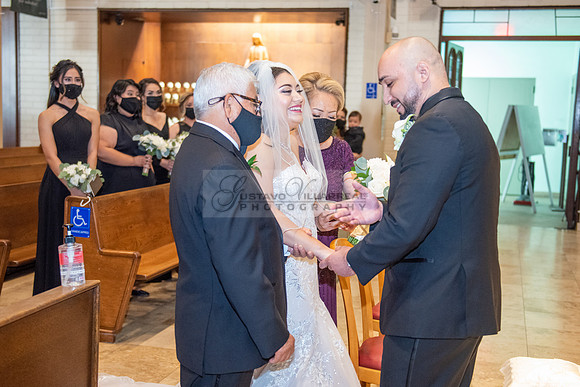 LINK 1 - K & H wedding ceremony at St Hilary Parish Catholic Church, Reception at Double Tree Hotel in Norwalk Ca, wedding photos at Penn Park in Whittier Ca by Gustavo Villarreal Photography, 32