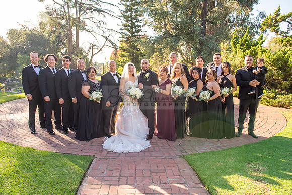 LINK 1 - K & H wedding ceremony at St Hilary Parish Catholic Church, Reception at Double Tree Hotel in Norwalk Ca, wedding photos at Penn Park in Whittier Ca by Gustavo Villarreal Photography, 32