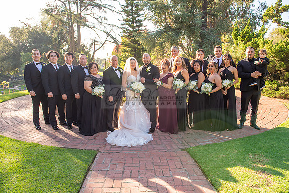 LINK 1 - K & H wedding ceremony at St Hilary Parish Catholic Church, Reception at Double Tree Hotel in Norwalk Ca, wedding photos at Penn Park in Whittier Ca by Gustavo Villarreal Photography, 32